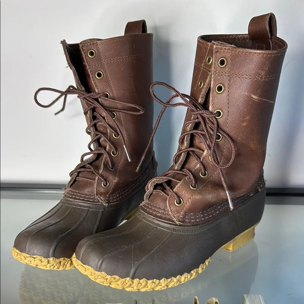 Vintage L.L. Bean Maine Hunting Boots size 8 men